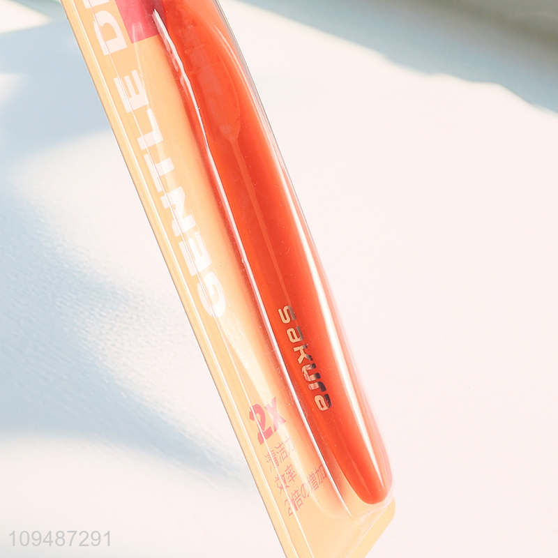Latest products comfortable grip toothbrush for adult