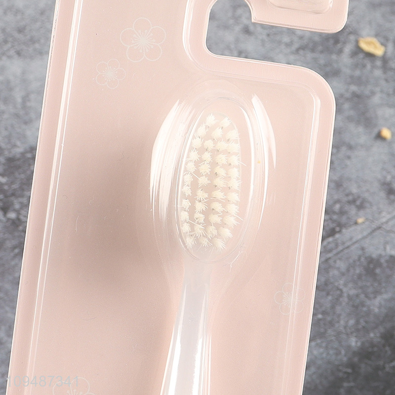 Wholesale soft bristle adult toothbrush for oral care