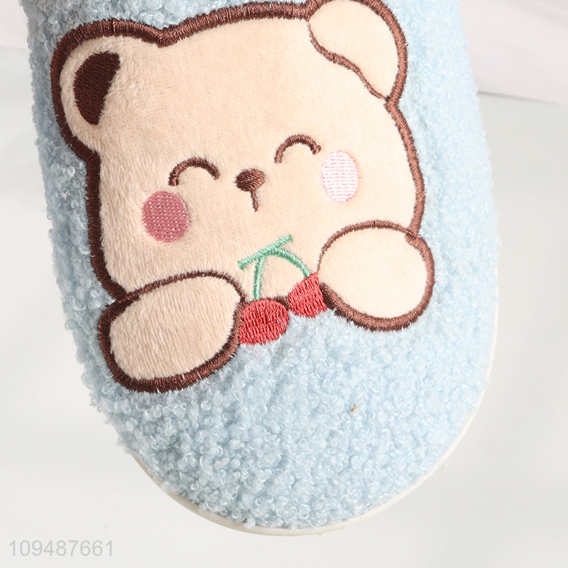 New arrival cartoon non-slip winter home slippers