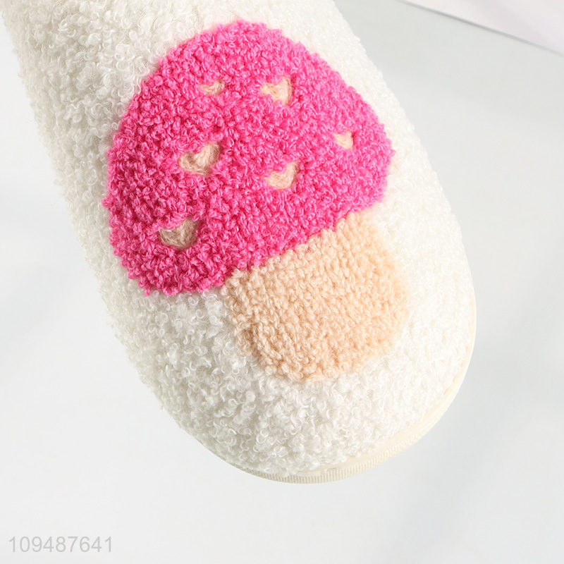 Low price winter warm anti-slip home slippers
