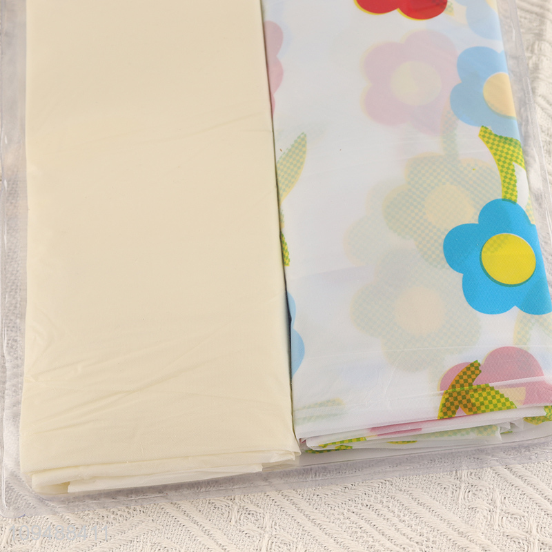 New arrival PE shower curtain for home hotel