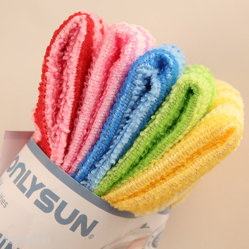 Top quality multicolor cleaning cloth cleaning towel