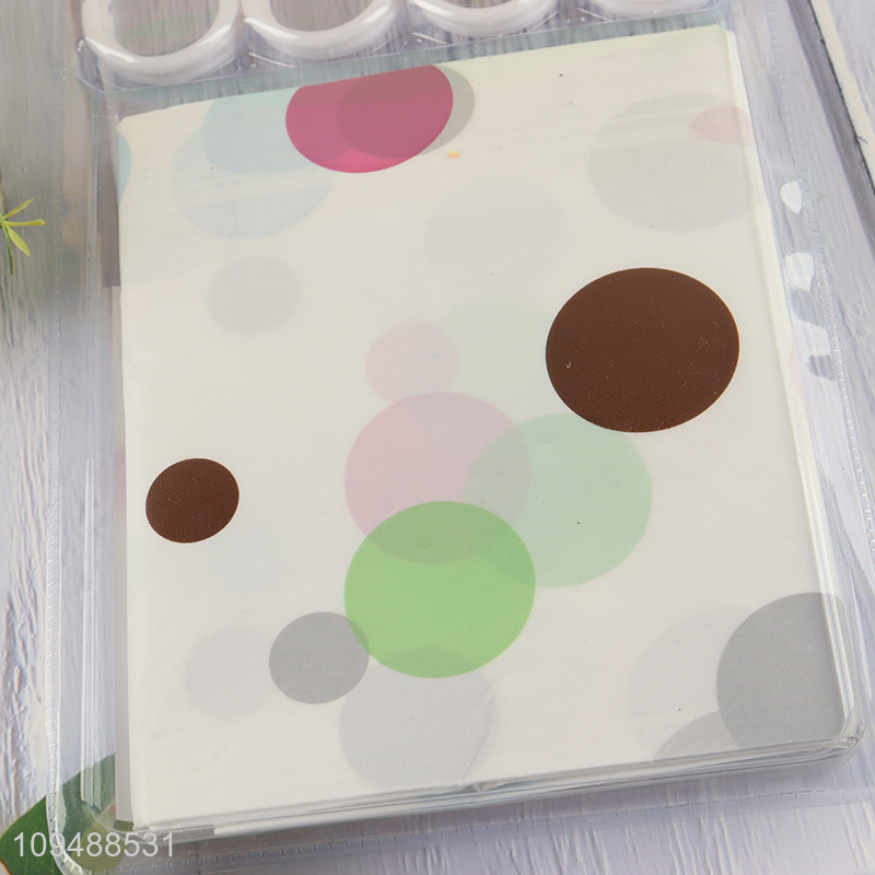 Good quality PE shower curtain bathroom curtain