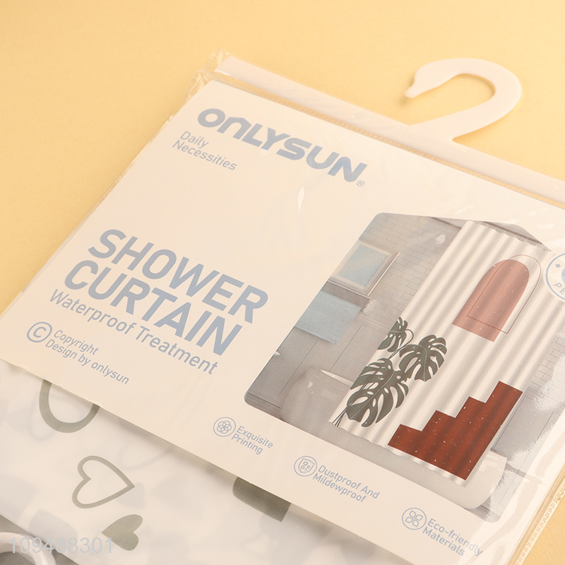 Top products lightweight PEVA shower curtain for sale