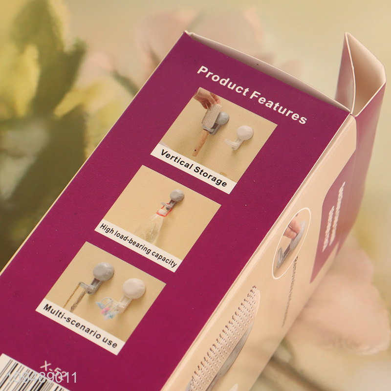New arrival wall mounted suction cup comb storage rack