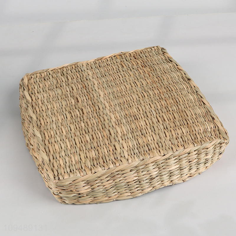Latest products   seagrass storage basket for household