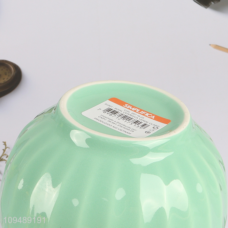 Top selling round ceramic tableware bowl wholesale
