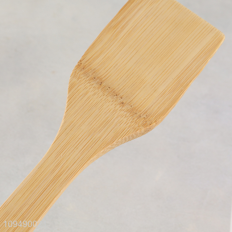 Low price non-stick bamboo cooking spatula for sale