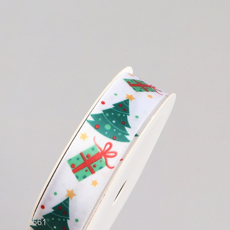 Good quality christmas series gifts polyester ribbon