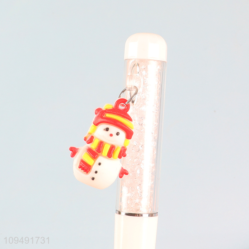 New style snowman writing ballpoint pen for sale
