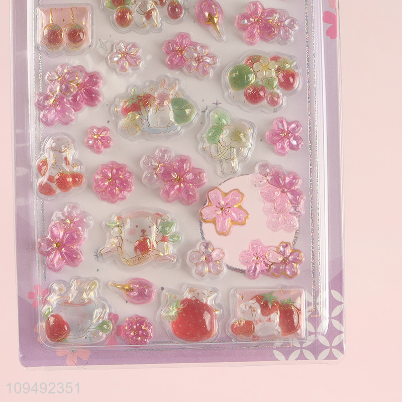New arrival  pvc 3d decorative stickers for sale