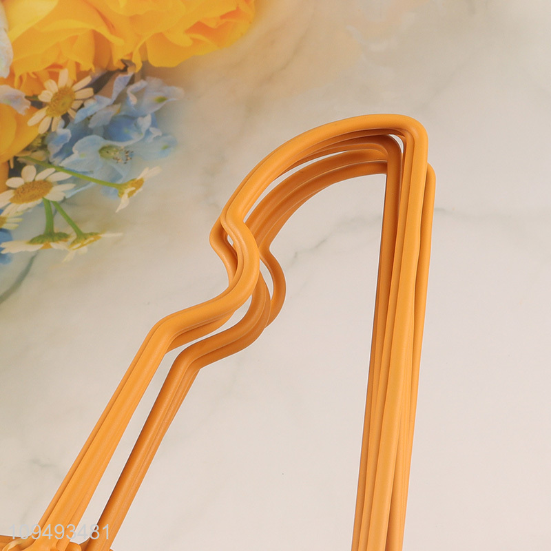 Factory direct sale 10pcs anti-slip coat hanger clothes hanger