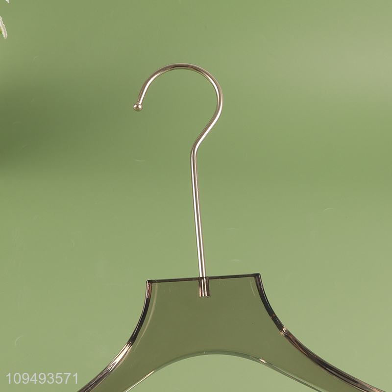 Hot sale plastic coat hanger clothes hanger