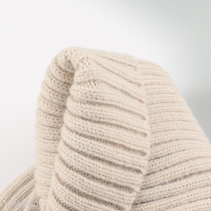 Best quality windproof knit balaclava hat for outdoor