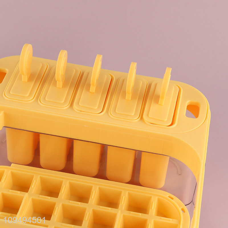 Online wholesale 2-in-1 press ice tray ice cube mold