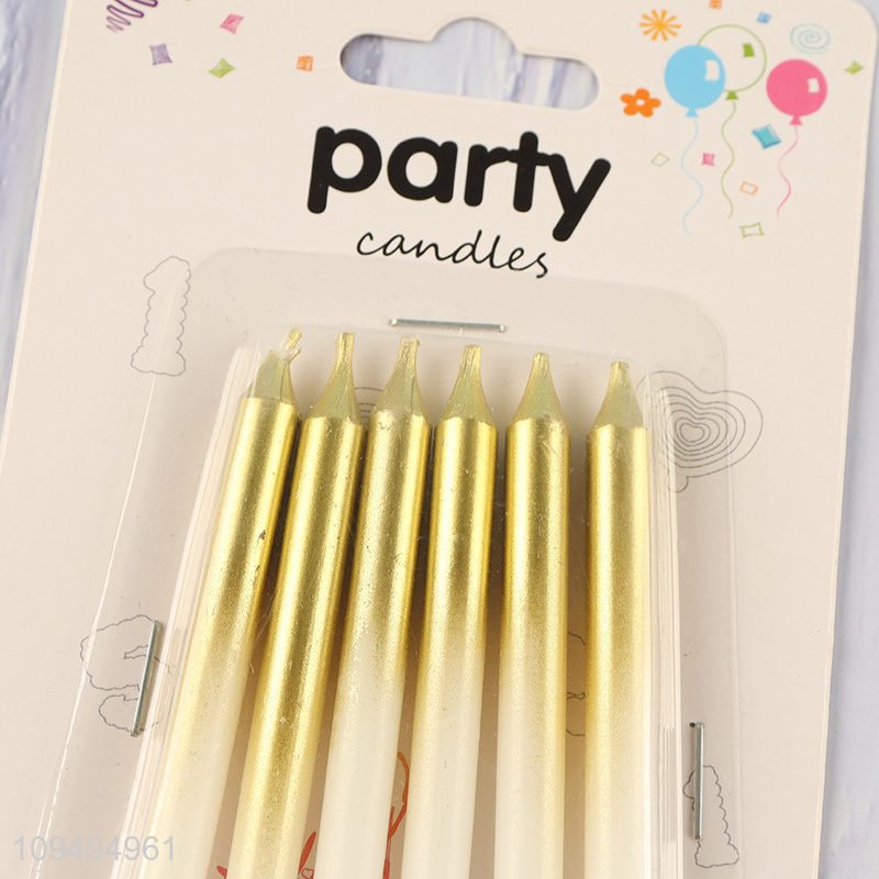Top products multicolor birthday cake candle for sale