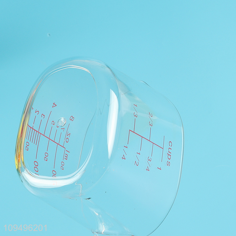 Top selling kitchen plastic measuring cup wholesale