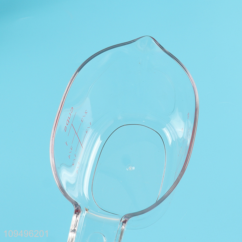 Top selling kitchen plastic measuring cup wholesale