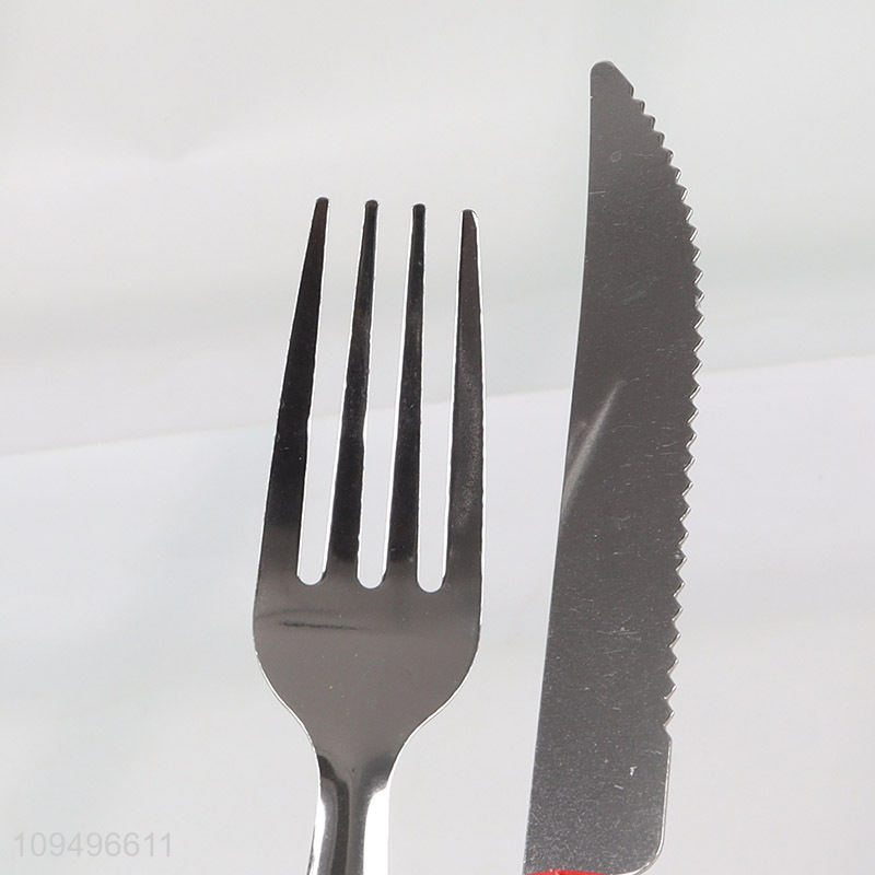Hot sale 16pcs knife fork spoon cutlery set