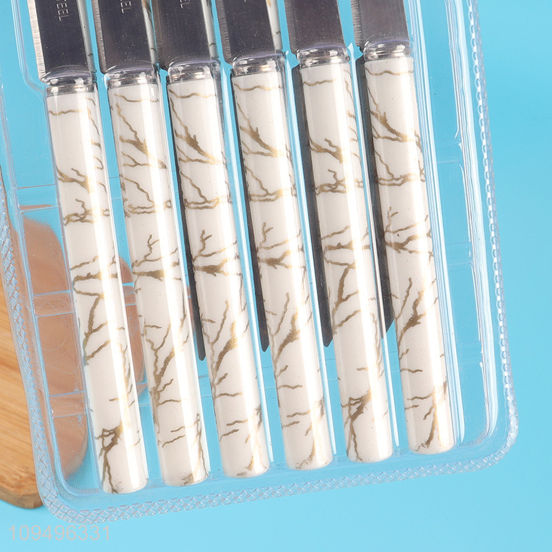 New arrival 12pcs stainless steel dinner knife set