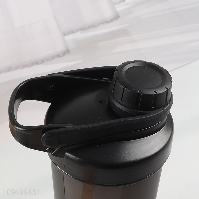 Top sale plastic water bottle drinking bottle with handle