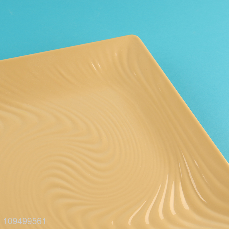 New arrival square melamine plate for sale