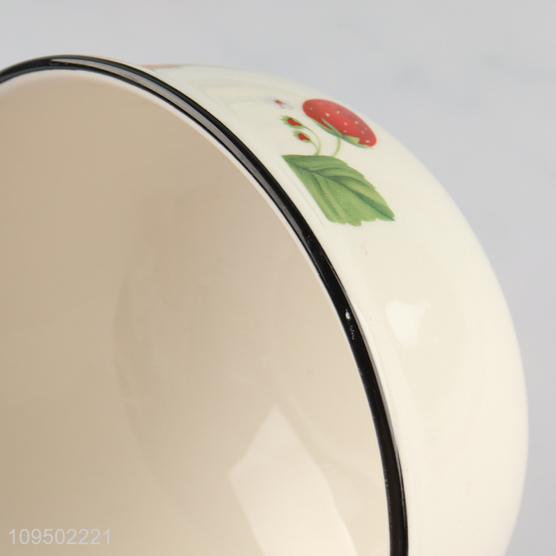 Good quality ceramic bowl round tableware bowl