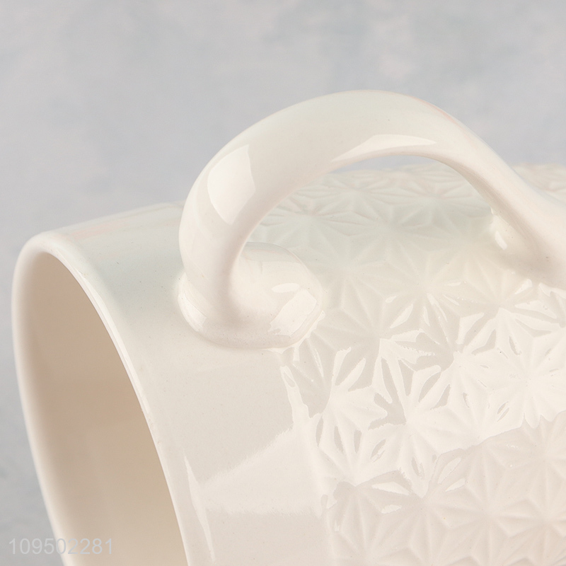 Hot products white water cup ceramic cup