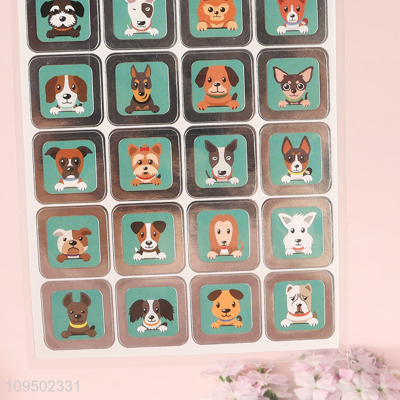 Top products cartoon animal series decorative sticker