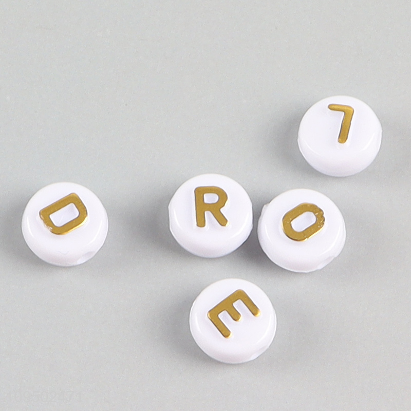 Top sale diy alphabet beads toy wholesale