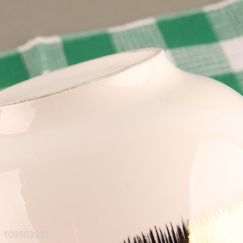 Factory supply round ceramic bowl tableware bowl