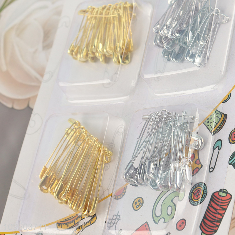 Good quality 100pcs multicolor safety pins set
