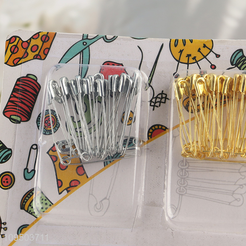 Good quality 100pcs multicolor safety pins set