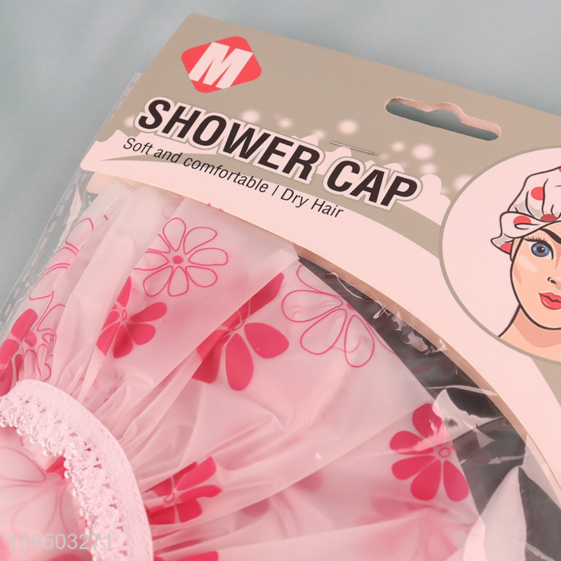 New product waterproof shower cap for sale