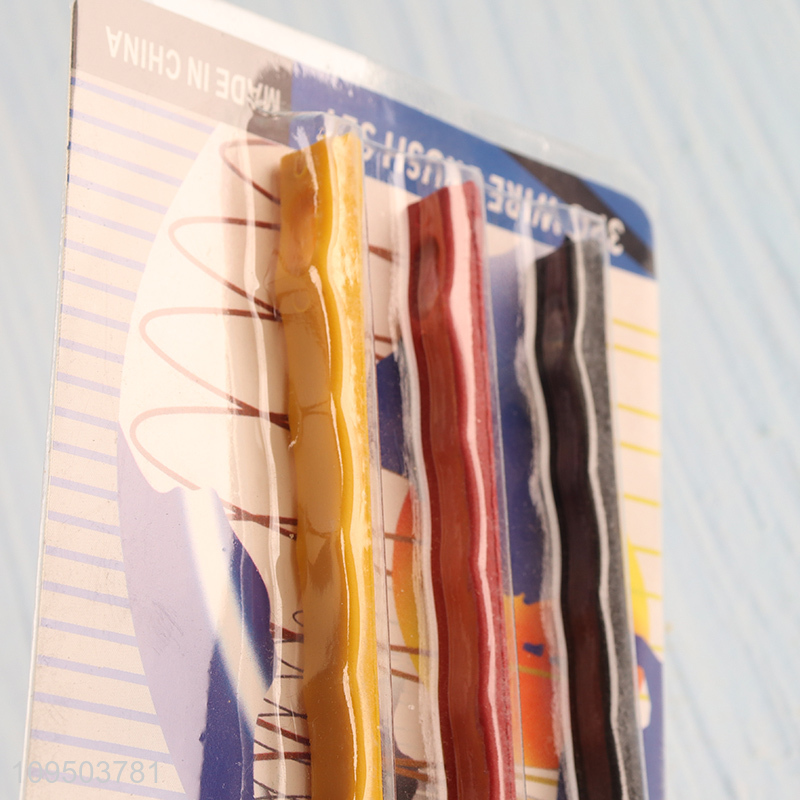 Factory direct sale 3pcs wire brush set