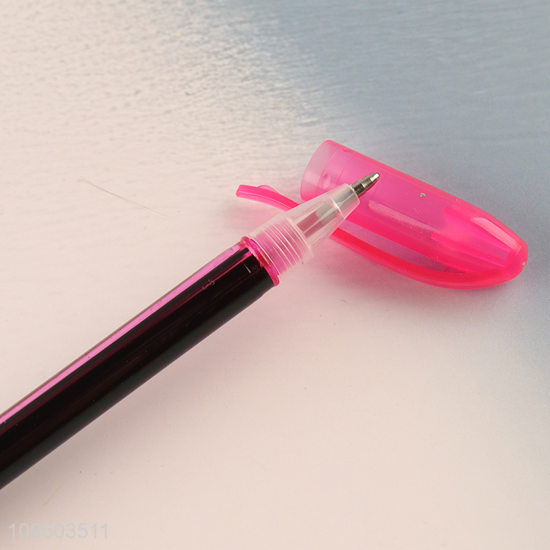 Yiwu market 12pcs school stationery flash pen set
