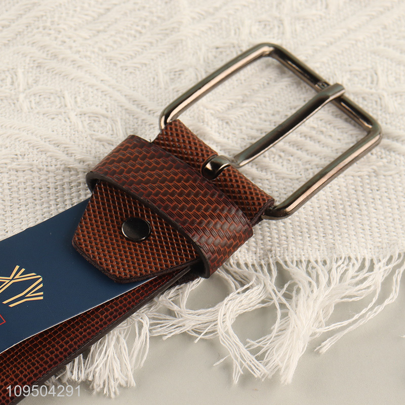 China supplier men fashion leather buckle belt