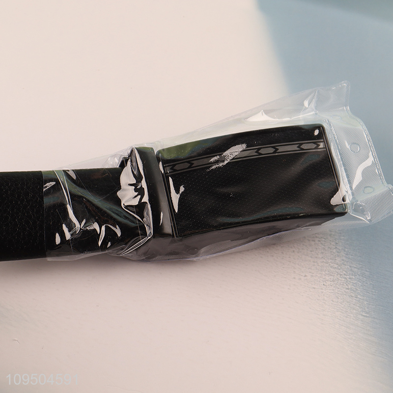 Yiwu market adjustable leather buckle belt waist belt