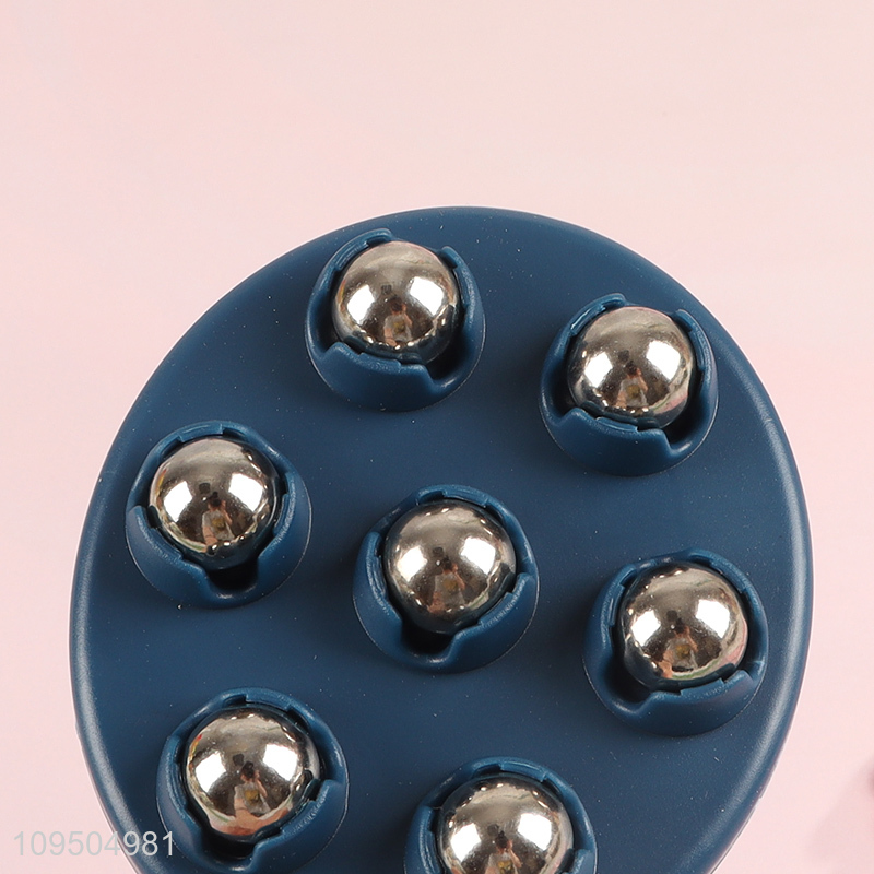 Latest products   muscle relaxing metal ball massage roller