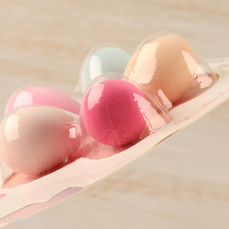 China products 5pcs cosmetic puff for makeup tool