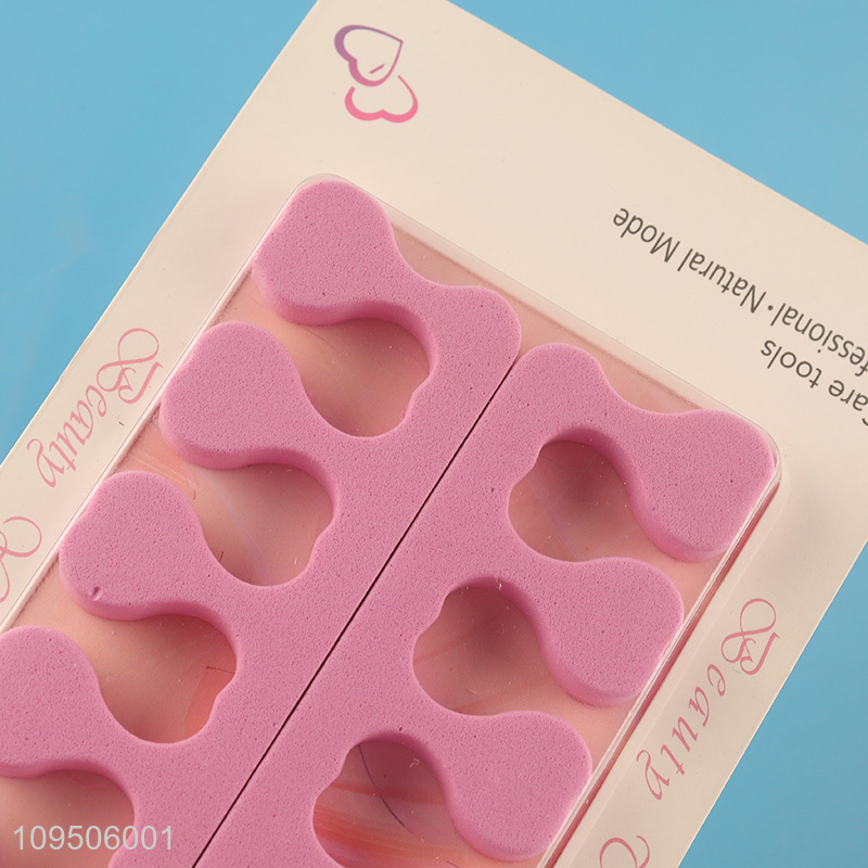 Low price pink sponge toe separator for sale