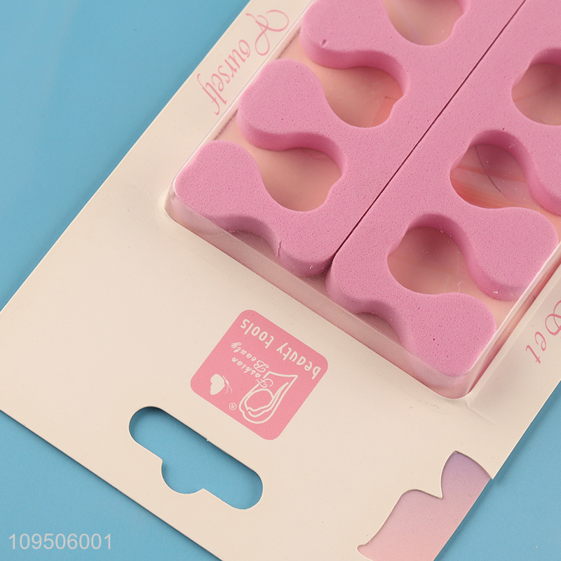 Low price pink sponge toe separator for sale
