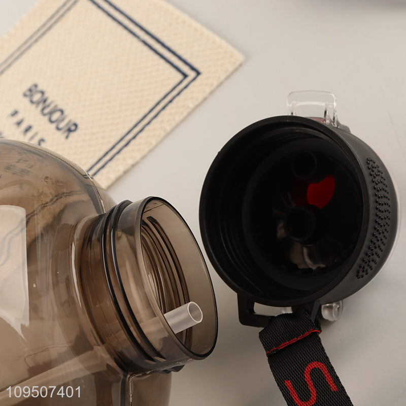 China supplier plastic water bottle with handle