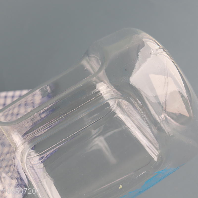 Factory supply large capacity clear plastic water bottle