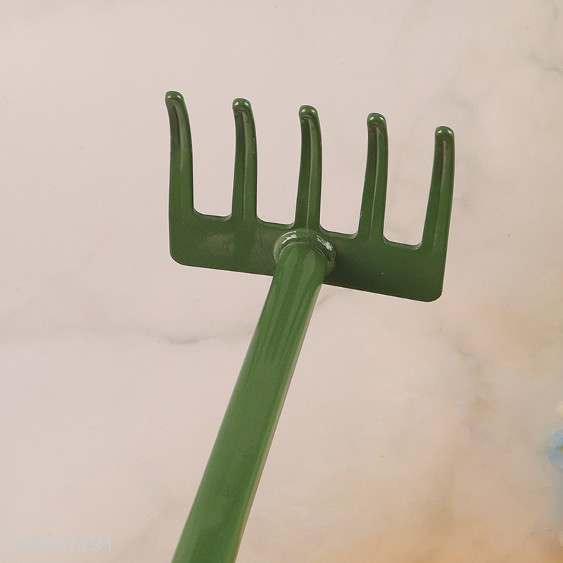 Hot sale garden supplies long handle hand rake