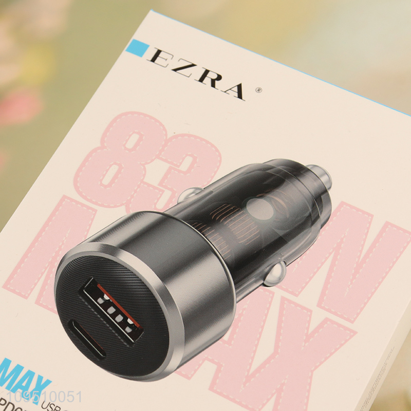 Top quality dual port fast car charger