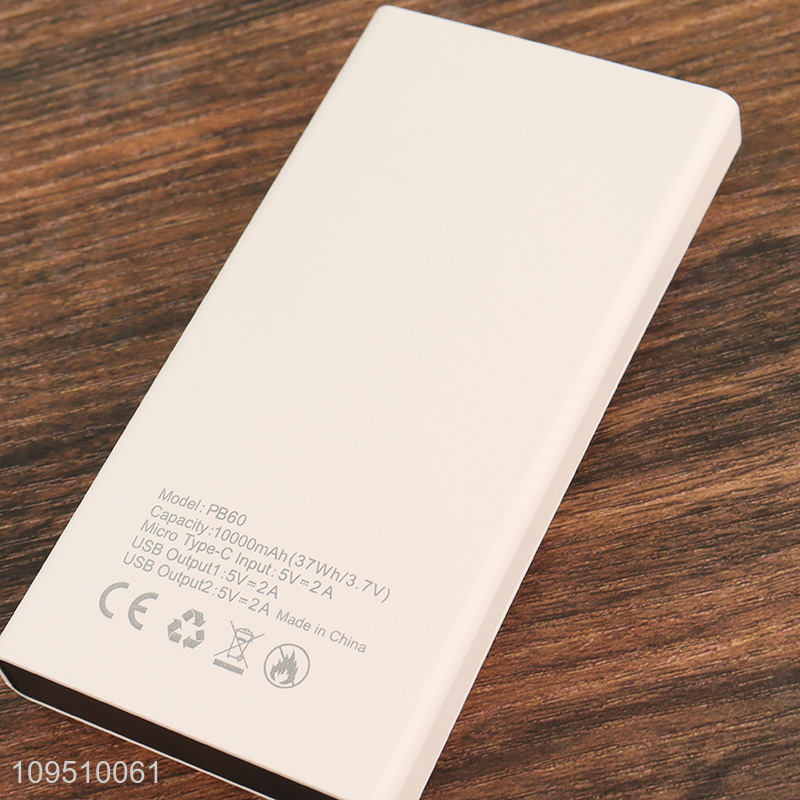 Top sale portable dual output power bank