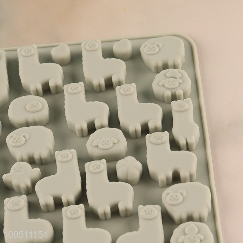 China wholesale mini cute silicone chocolate mold