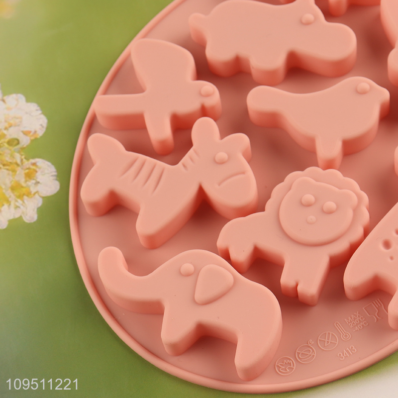 China wholesale animal series silicone cake mold