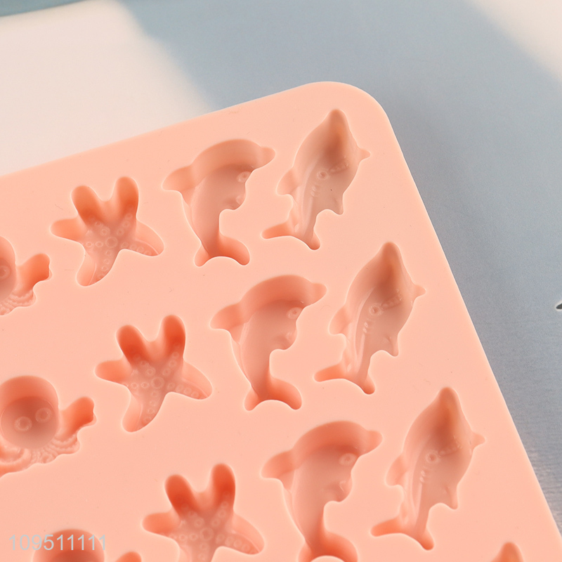 Hot sale mini silicone chocolate mold wholesale